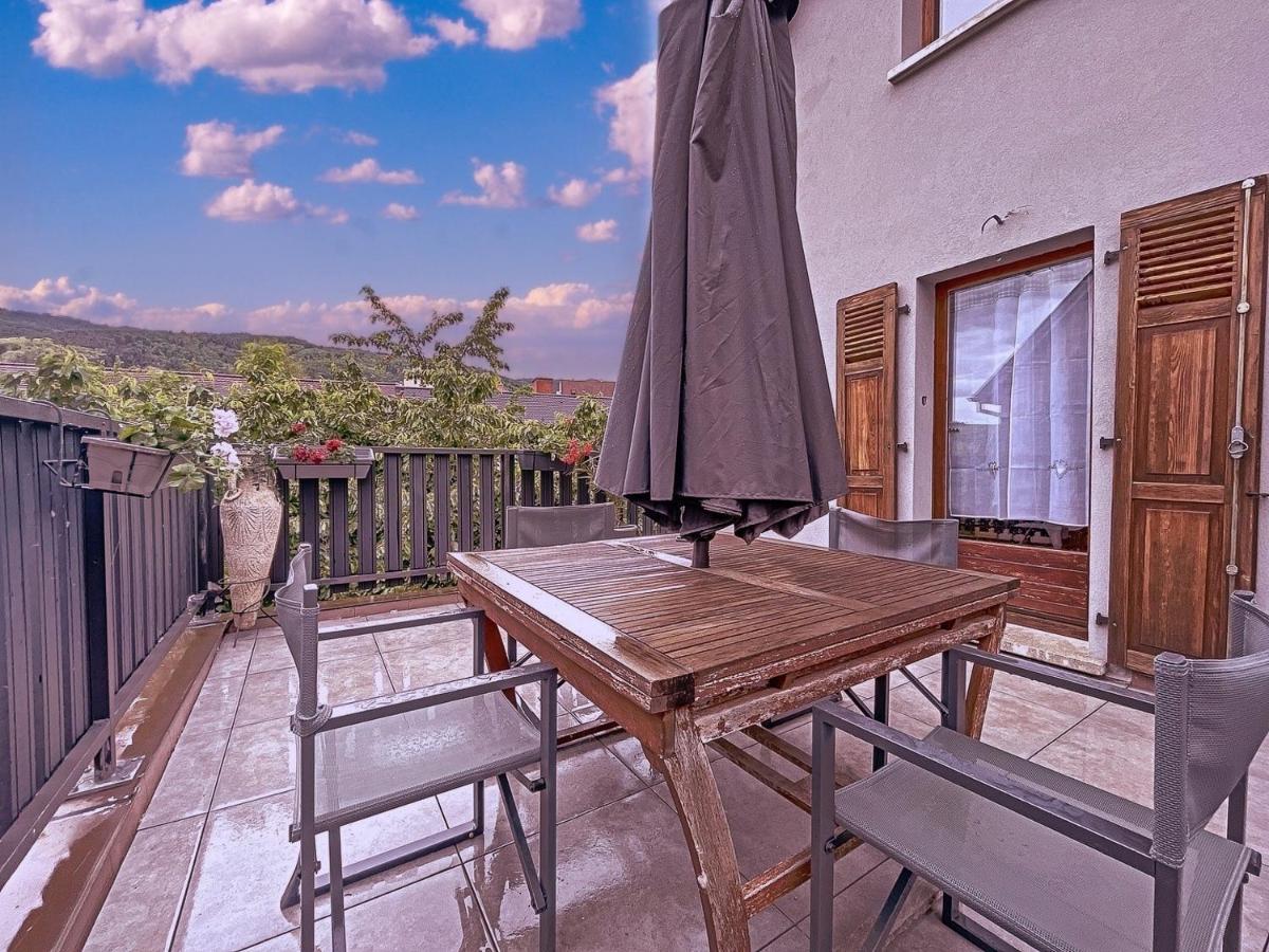 Gîte terrasse au cœur du vignoble Riquewihr Extérieur photo
